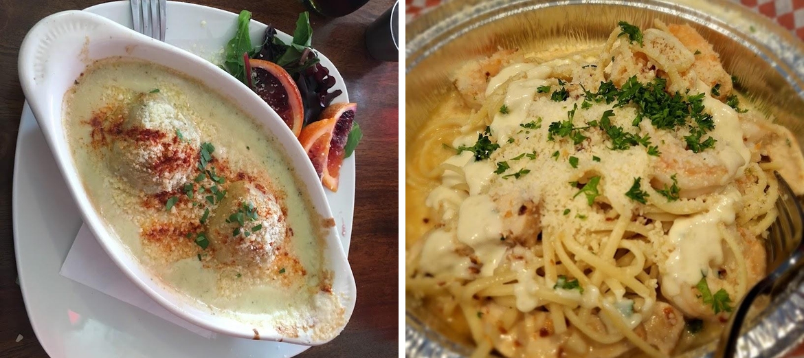Sandra D's Italian Garden Menu